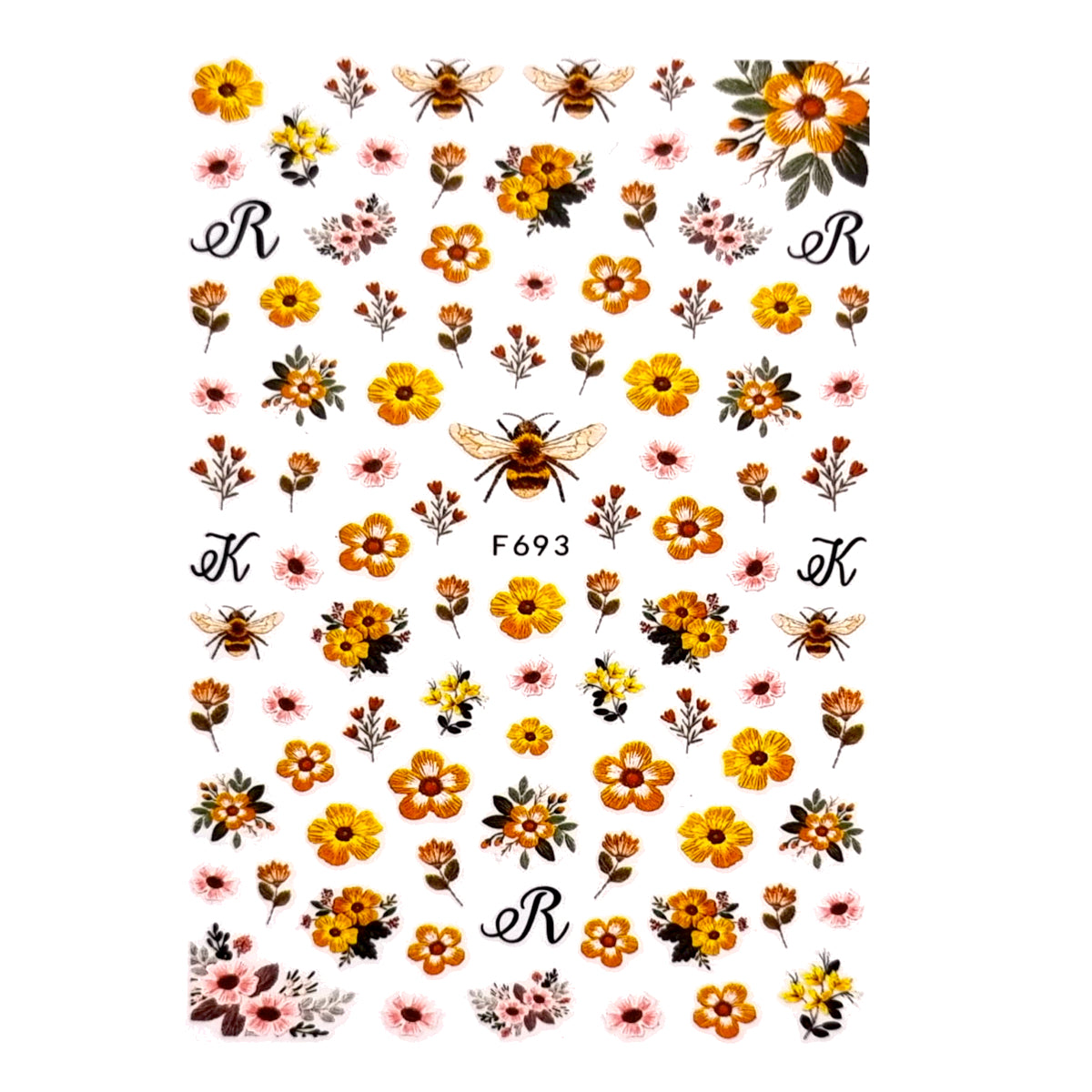 Image of Sticker Decor Unghii Coria 693 V