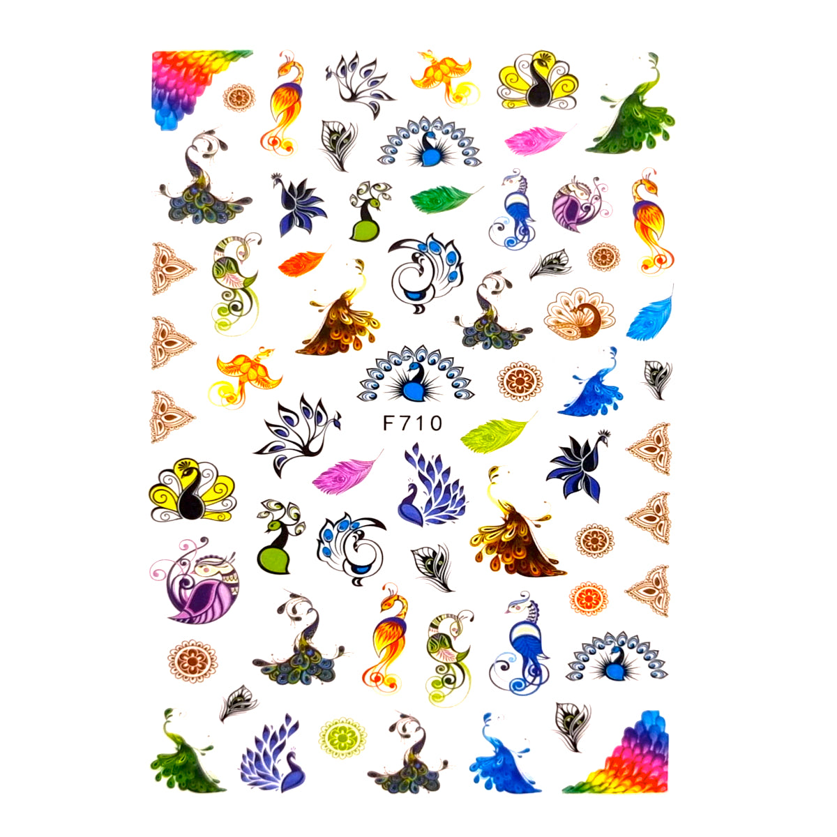 Image of Sticker Decor Unghii Coria 710 V