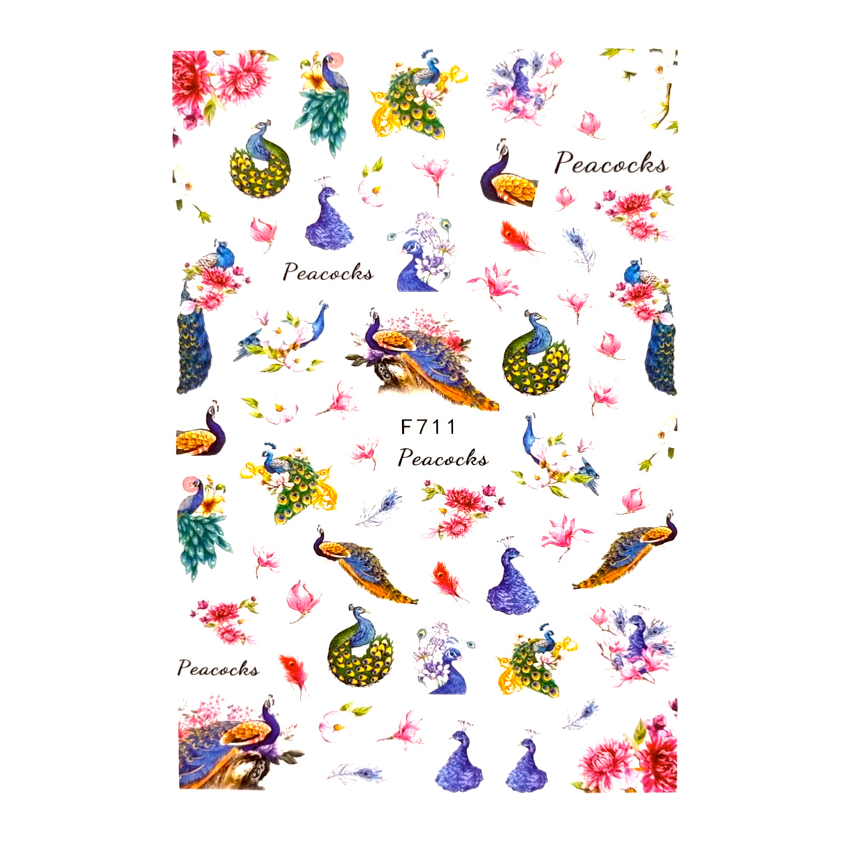 Image of Sticker Decor Unghii Coria 711 V