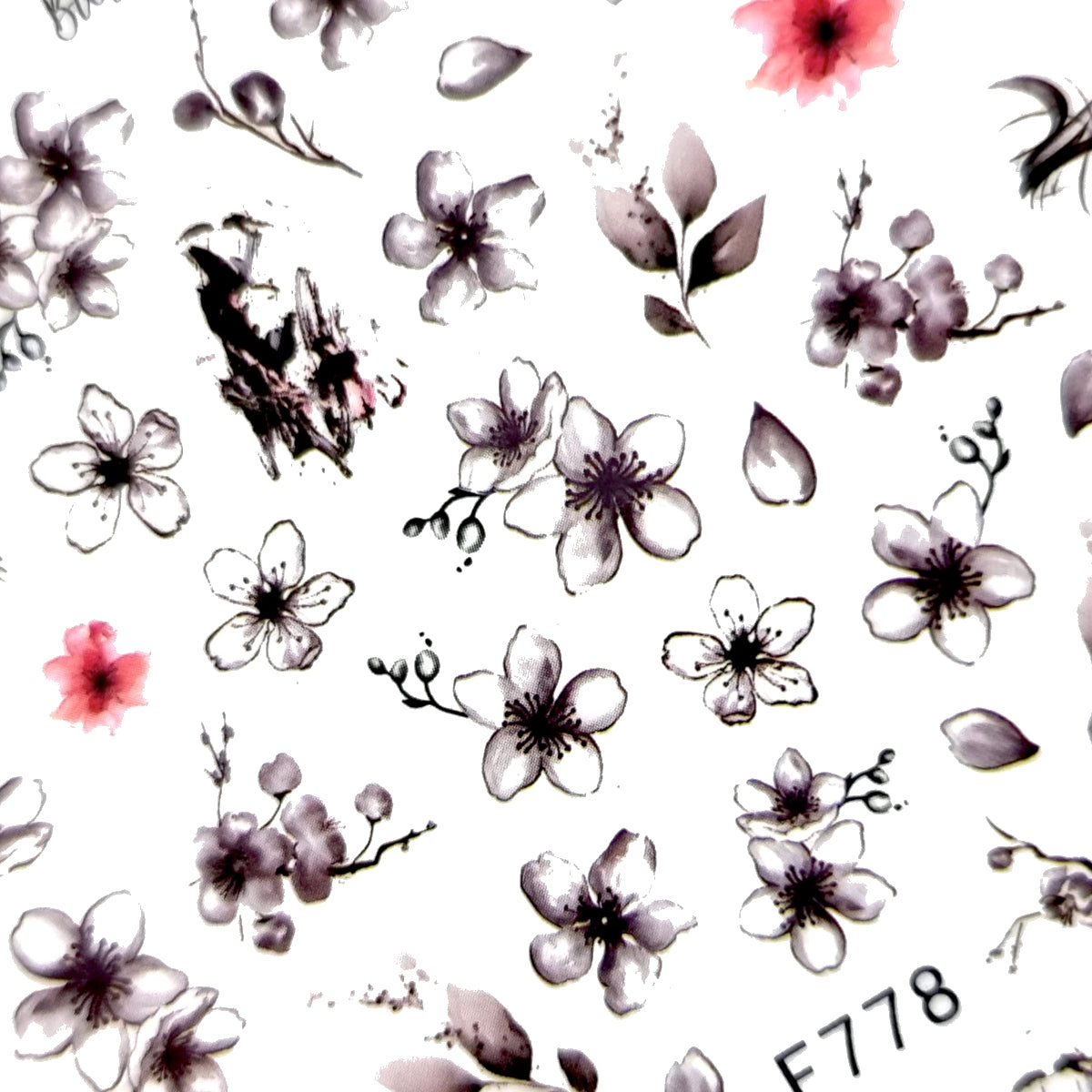 Image of Sticker Decor Unghii Coria 778 V