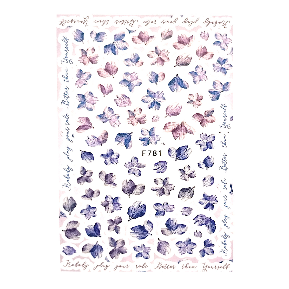 Image of Sticker Decor Unghii Coria 781 V