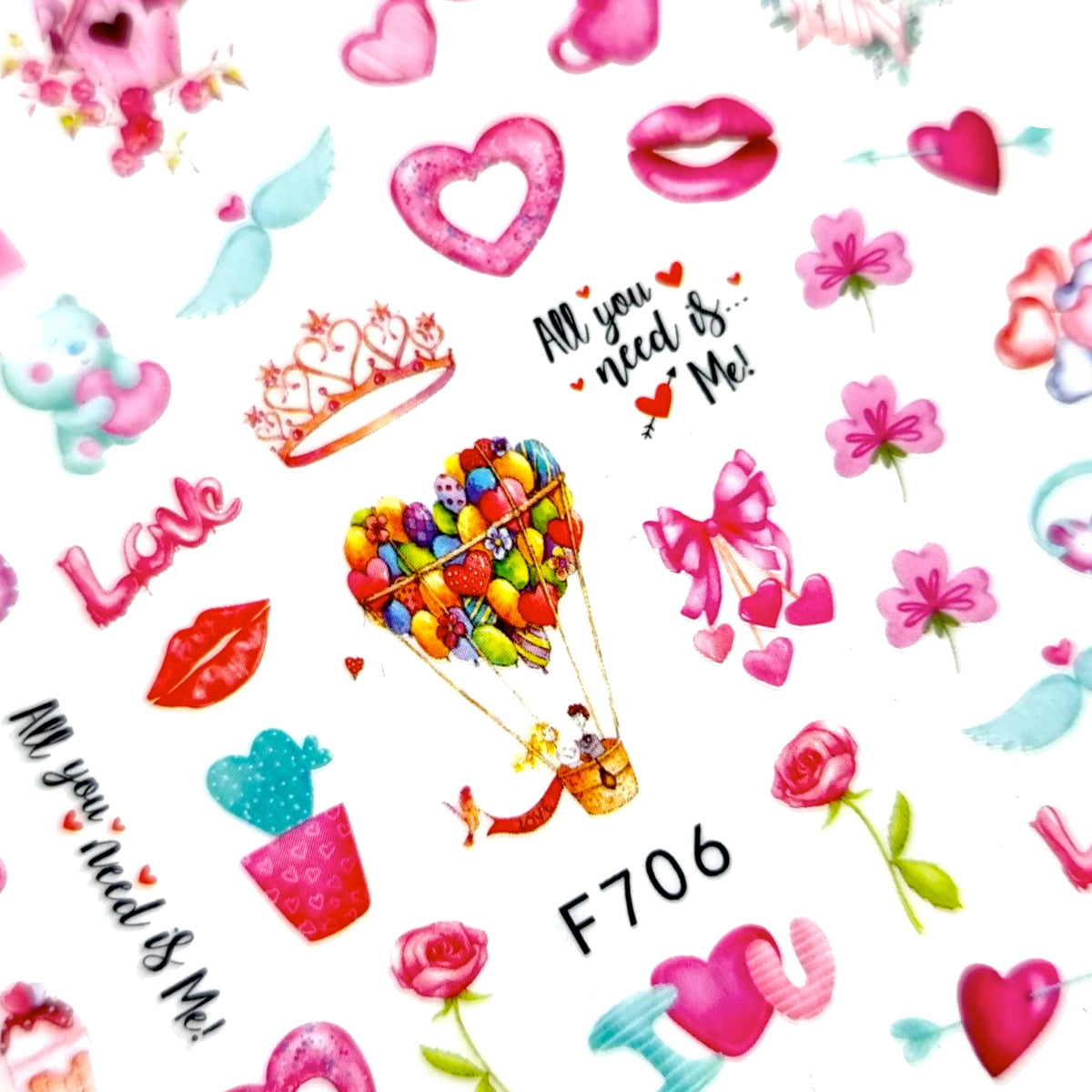 Image of Sticker Decor Unghii Coria 706 V