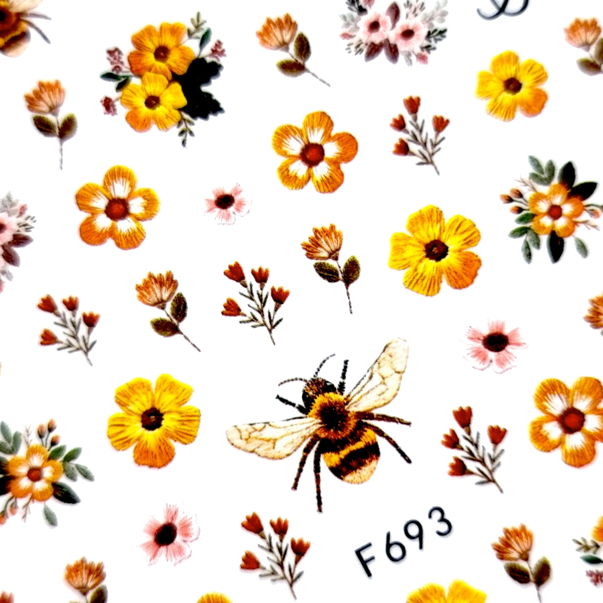 Image of Sticker Decor Unghii Coria 693 V