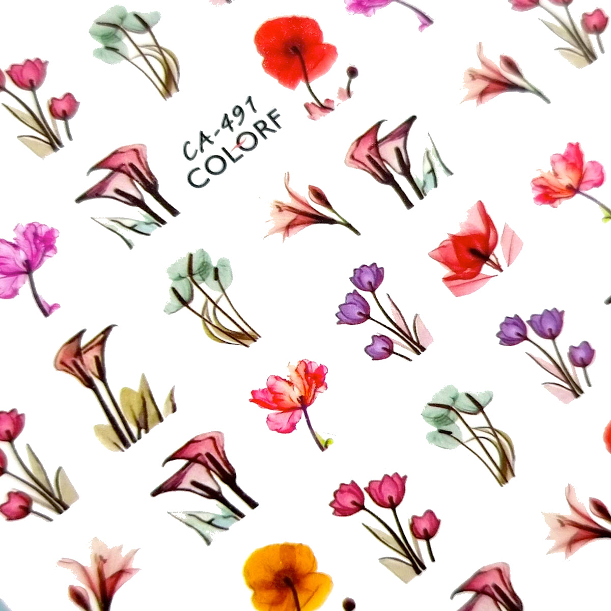 Image of Sticker Decor Unghii Coria 491 V