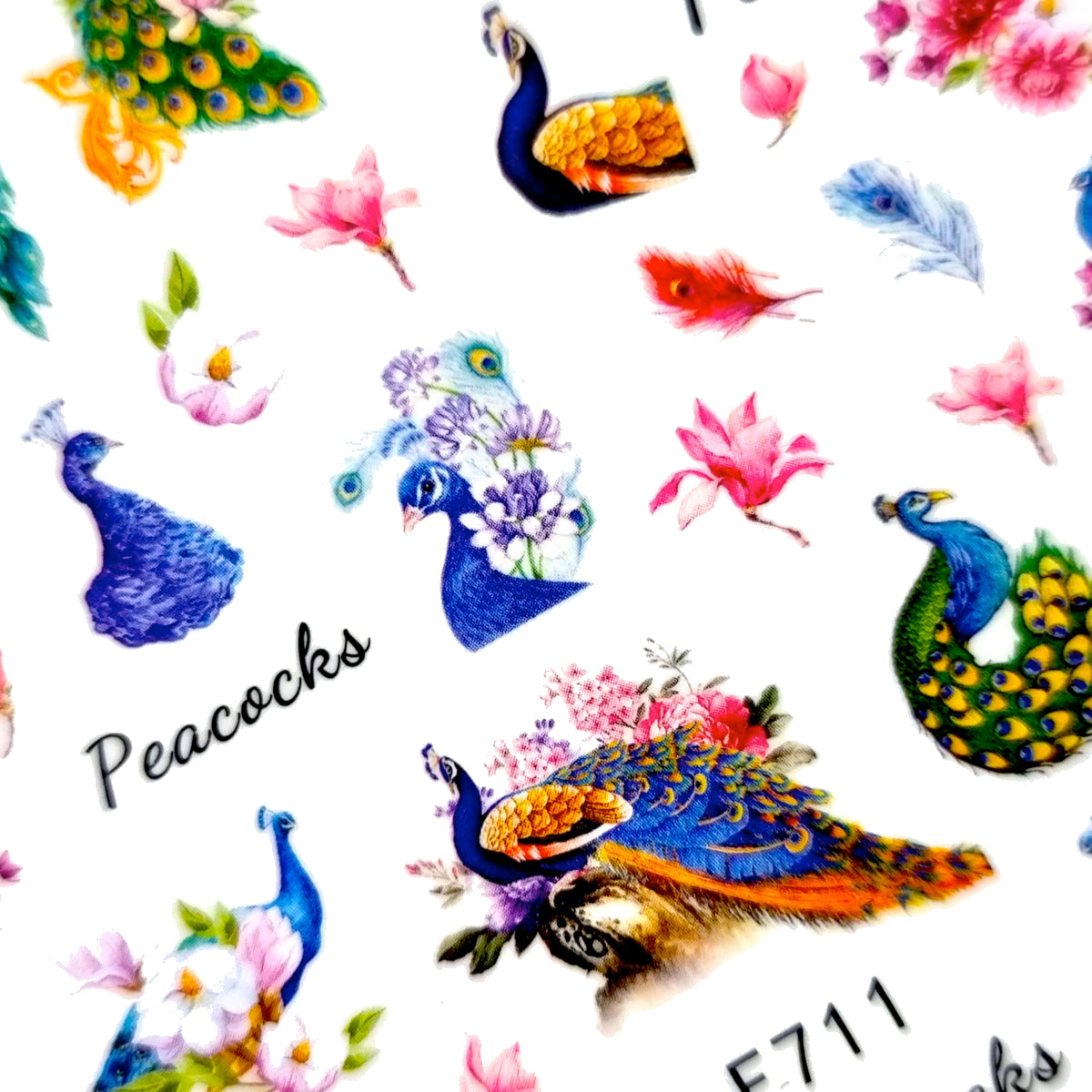 Image of Sticker Decor Unghii Coria 711 V