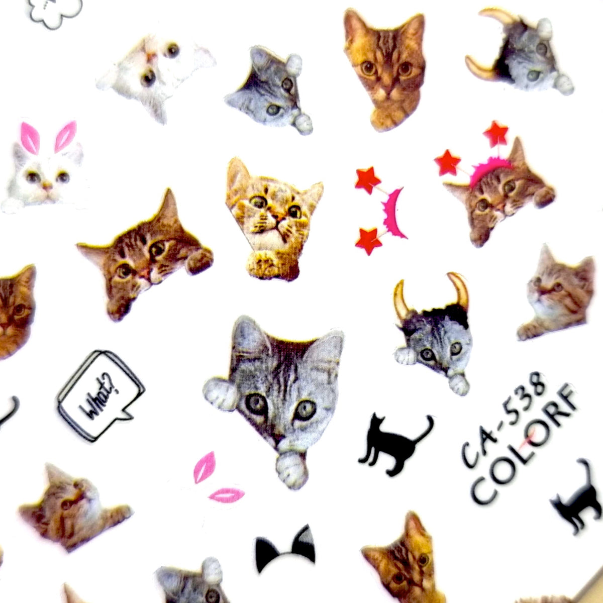 Image of Sticker Decor Unghii Coria 538 V