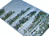 Strasuri Decor Unghii Crystal AB 5 marimi