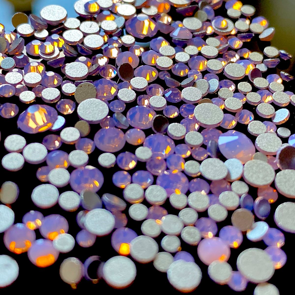 Image of Stras Decor Unghii Opal Roz