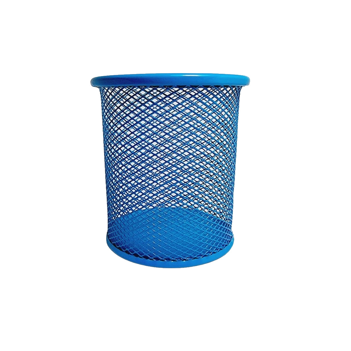 Image of Suport Pensule Rotund Metal Plasa Blue