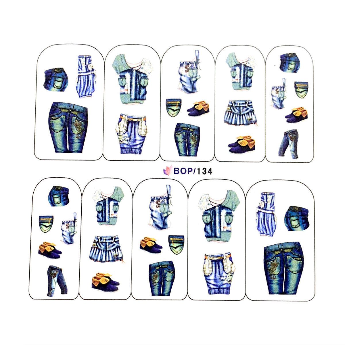 Image of Tatuaj Decor Unghii BOP 134
