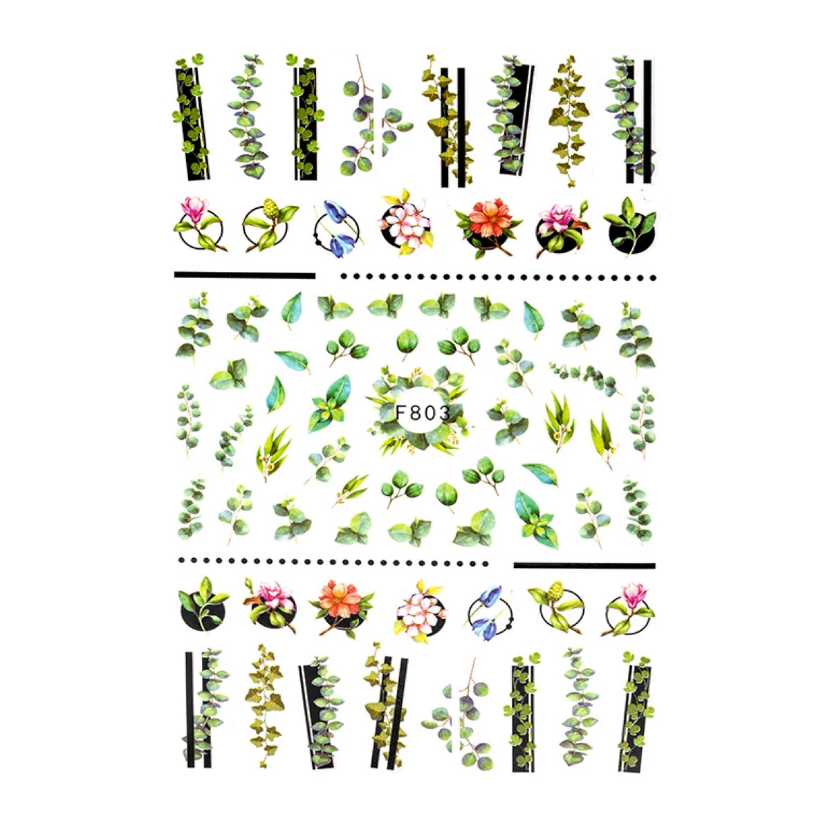 Tatuaj Decor Unghii 803 V