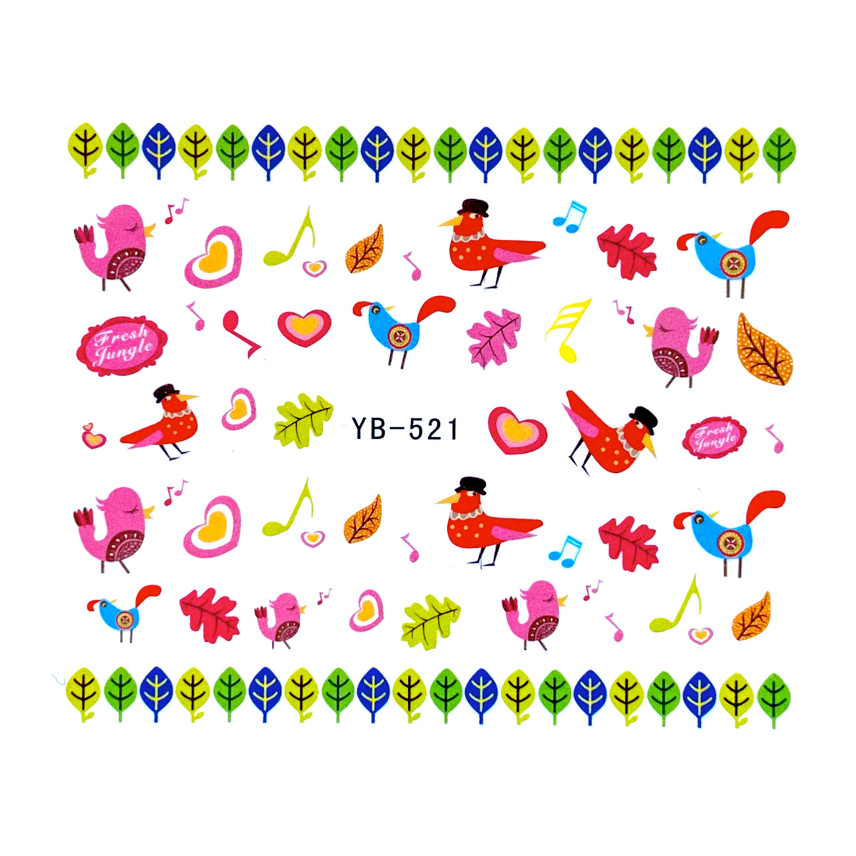 Image of Tatuaj Decor Unghii YB 521