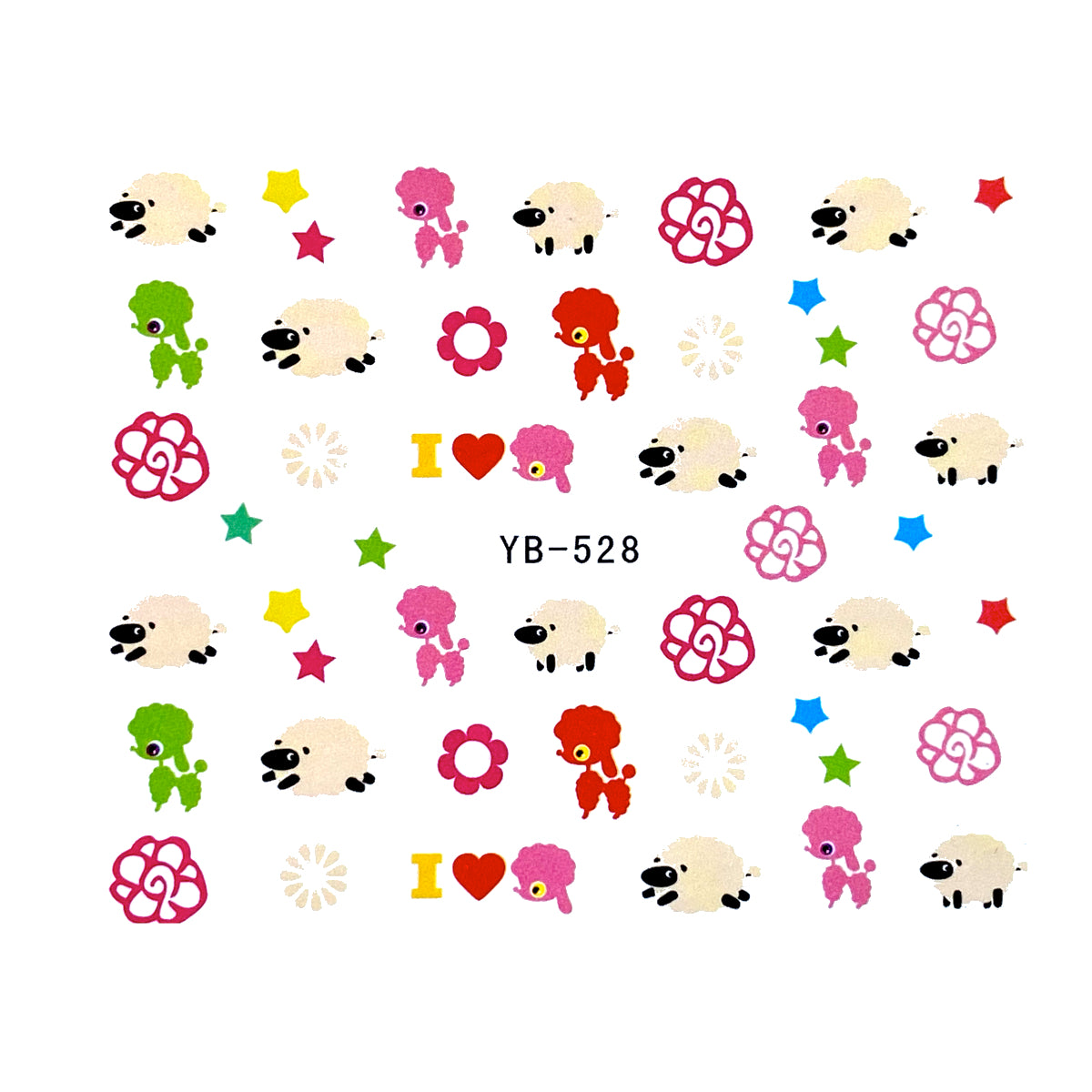 Image of Tatuaj Decor Unghii YB 528