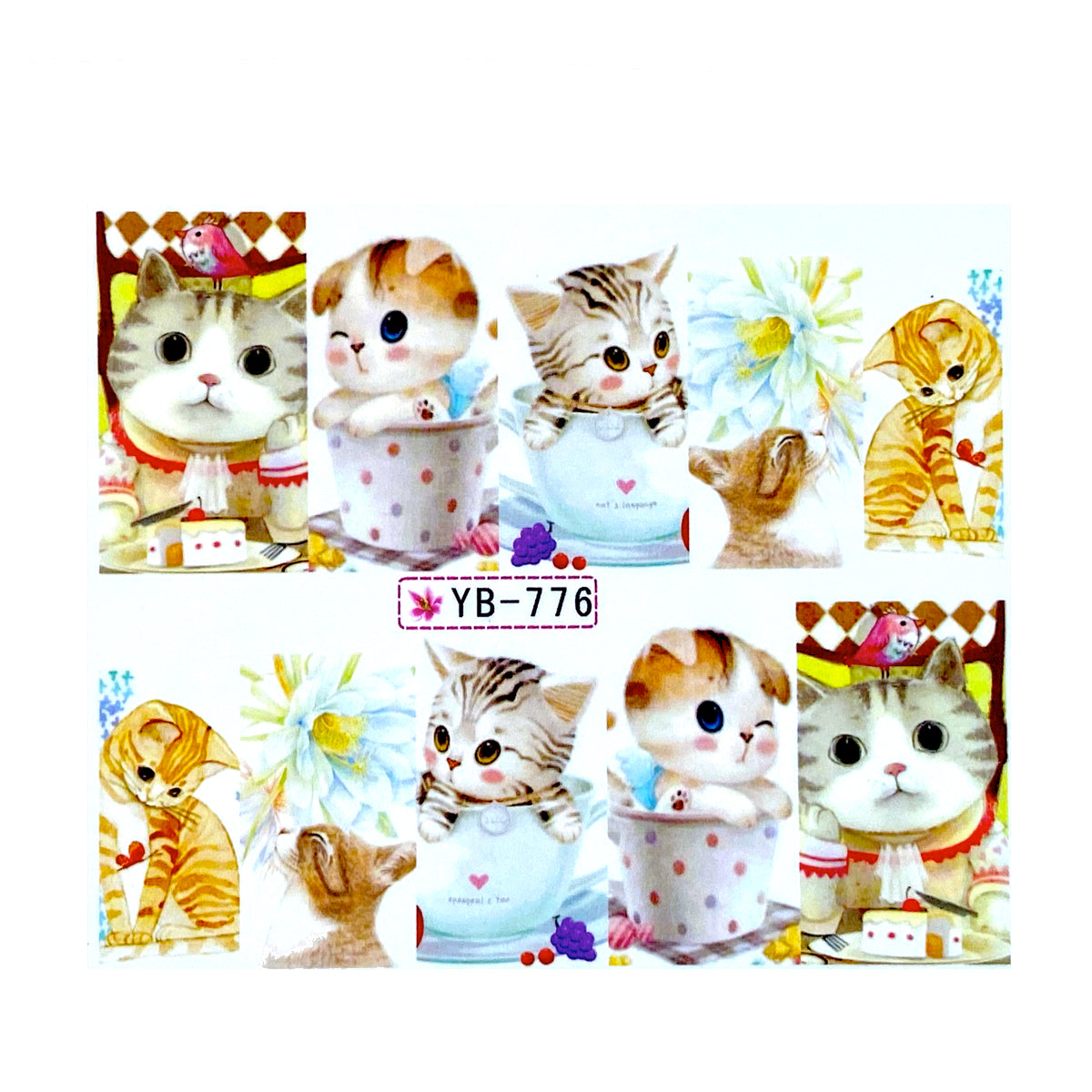 Tatuaj Decor Unghii YB 776
