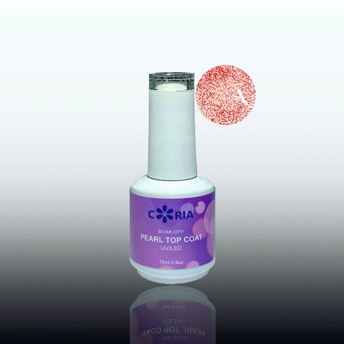 Top Coat Glitter Coria 15ml 23