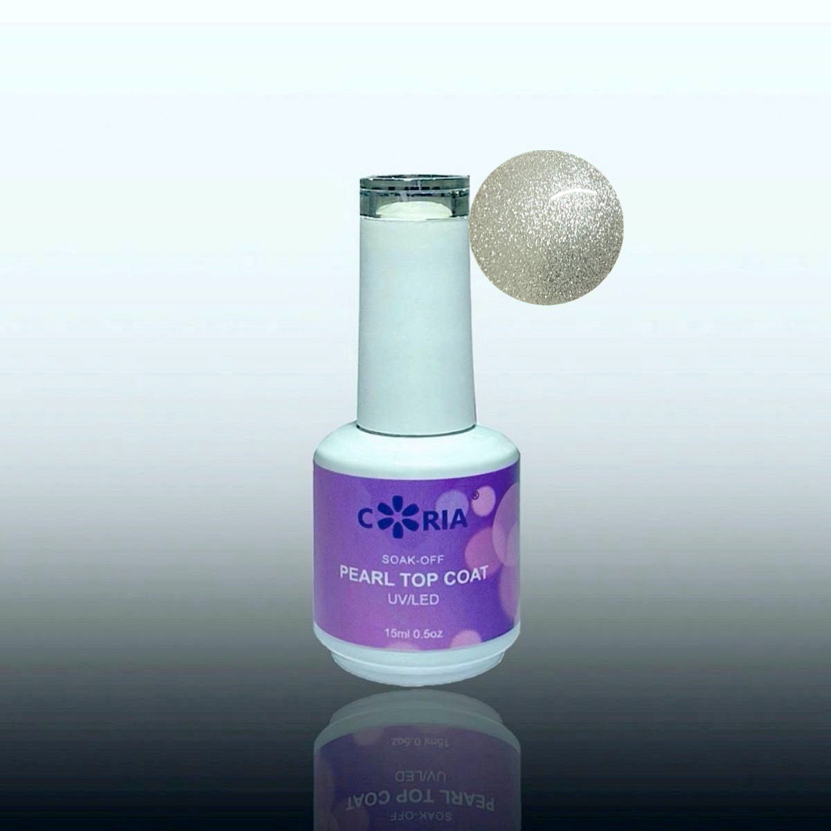 Top Coat Glitter Coria 15ml 09