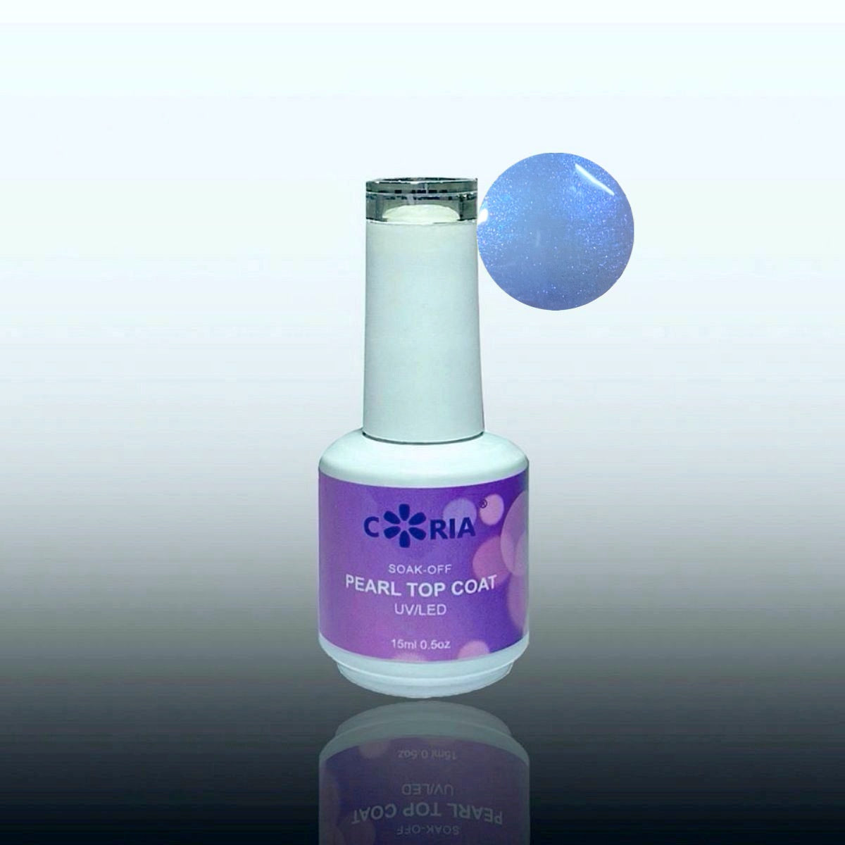 Top Coat Glitter Coria 15ml 12