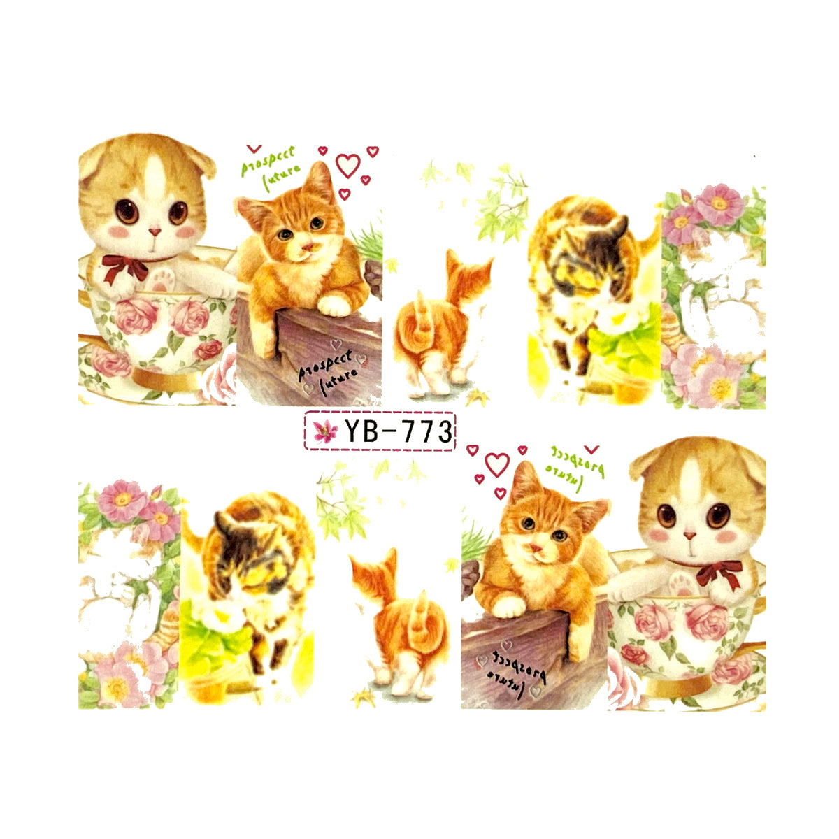 Image of Tatuaj Decor Unghii YB 773